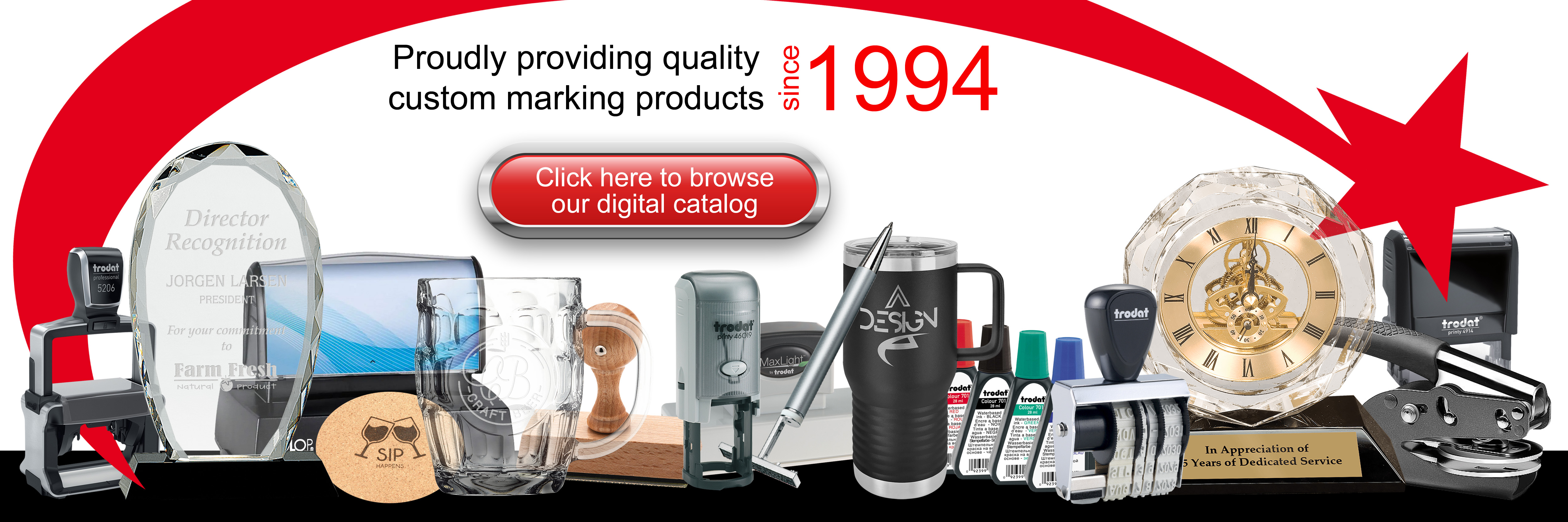 fivestar rubber stamp digital catalog
