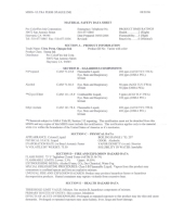 CLICK here for MSDS Sheets on #667 Ink