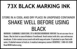 73X Marking Ink 2 oz.  Bottle