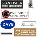 CUSTOM NAMEBADGES