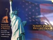 California Notary Record Book - 576 Entries