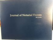 Notary Record Book - 728 Entries