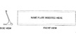 10&quot; Wooden Desk Wedge
