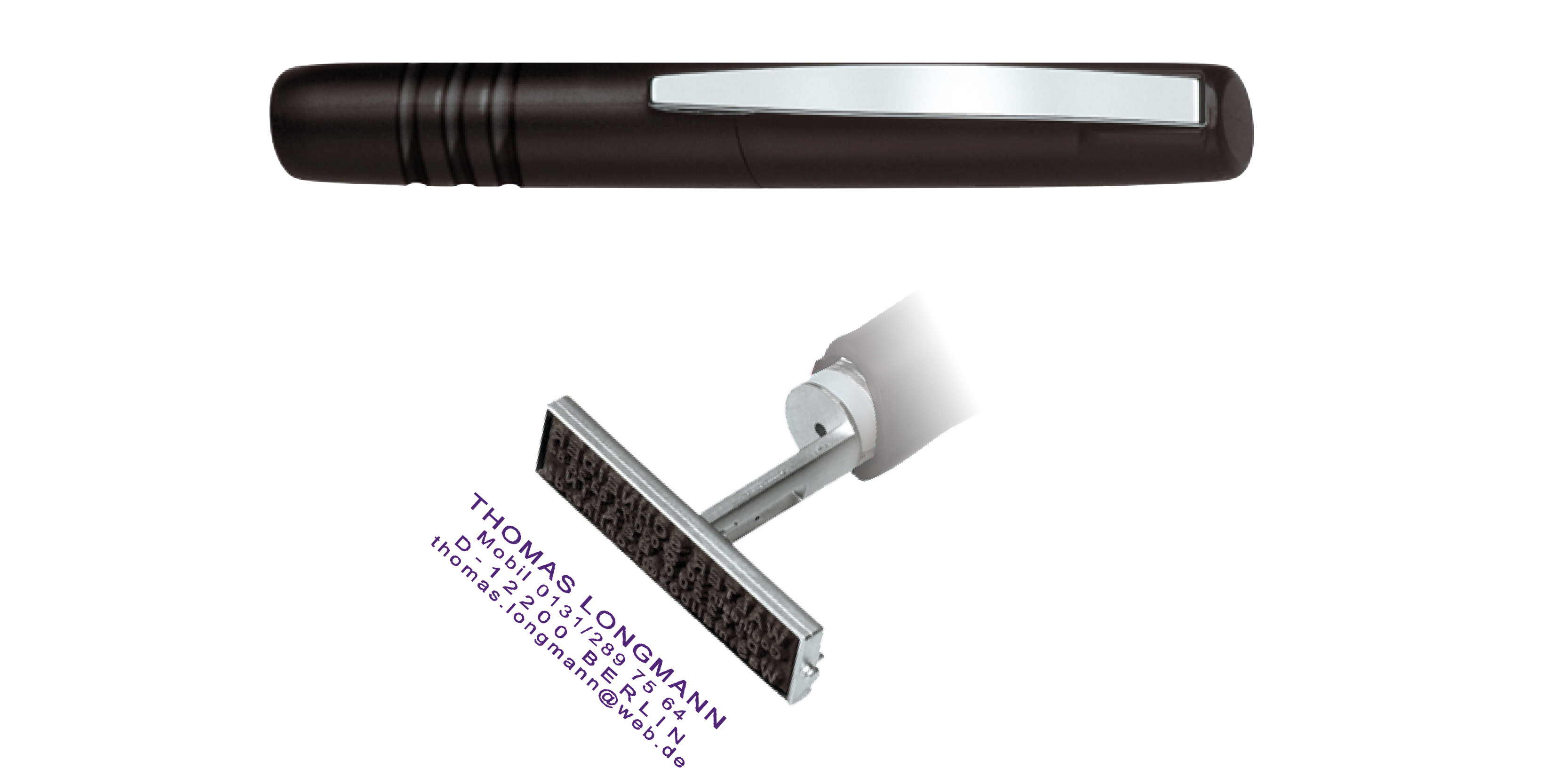 Heri 2624 Travel Stamp Black