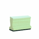 1/4&quot; high rubber stamp