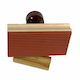 4″ Wide 2 Line Ribtype Stamp Mounts