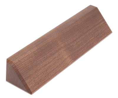 10&quot; Walnut Desk Wedge