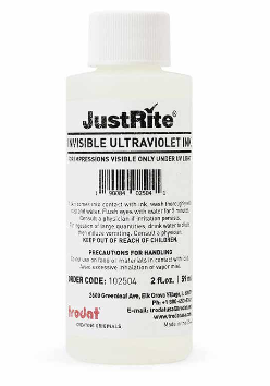 Ultraviolet &quot;Invisible&quot; Ink