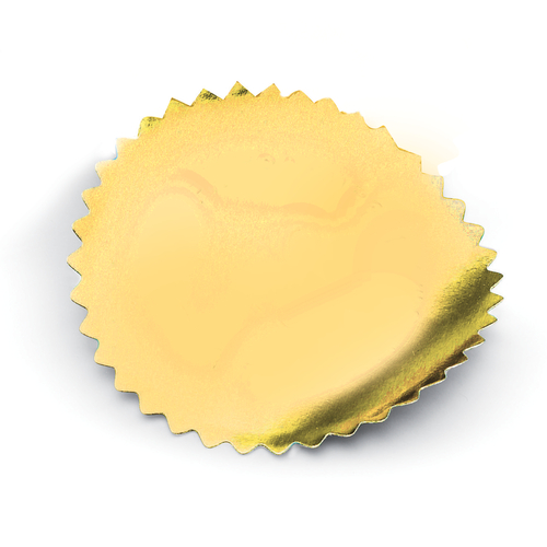 Gold Embossing Labels