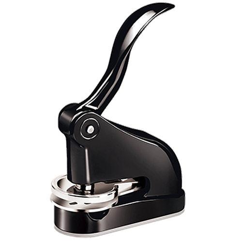 Black Gift Embosser - 1&quot; x 2&quot;