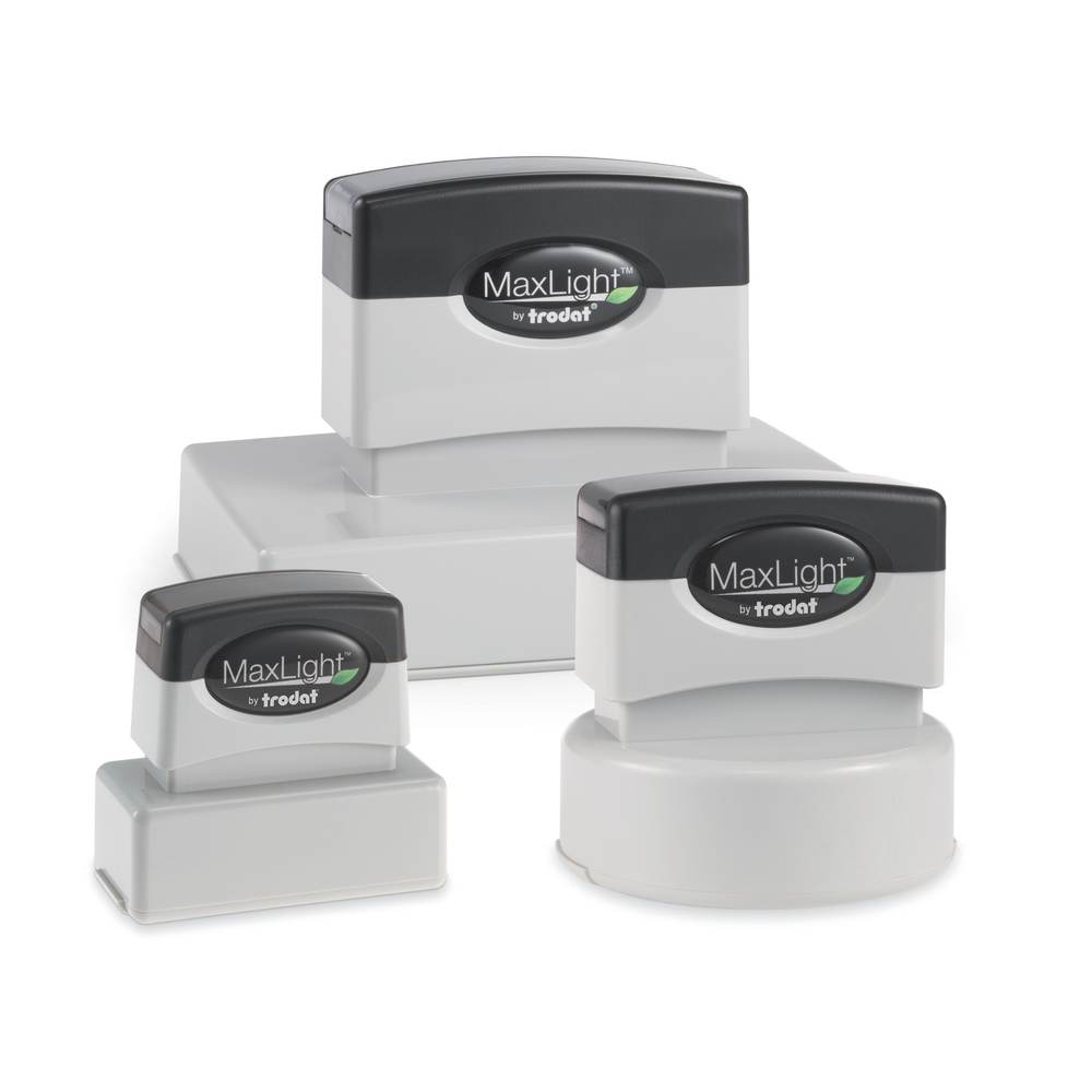 MAXLIGHT PRE-INKED STAMPS