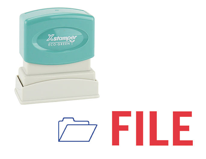 Xstamper 2028 FILE Stock Stamp