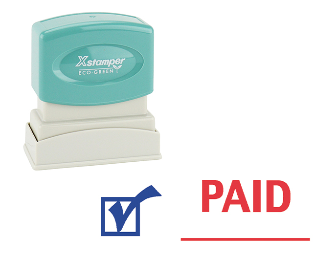 Xstamper 2024 PAID Stock Stamp
