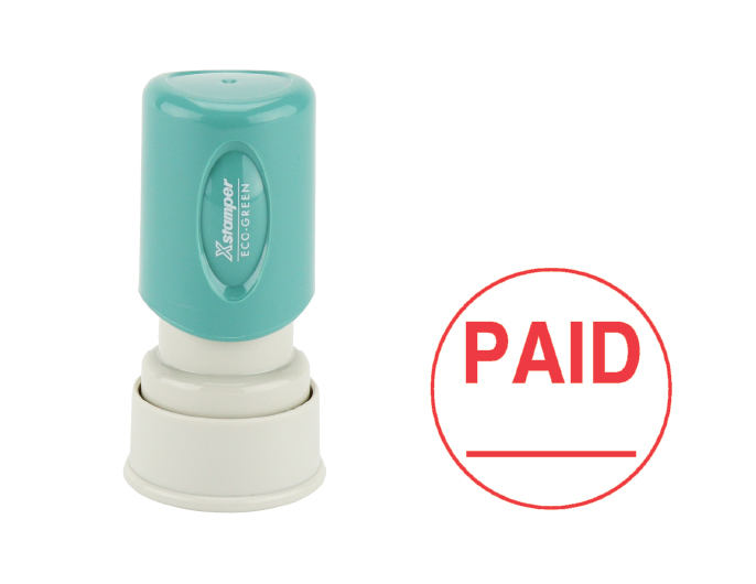 Xstamper 11415 PAID Stock Stamp