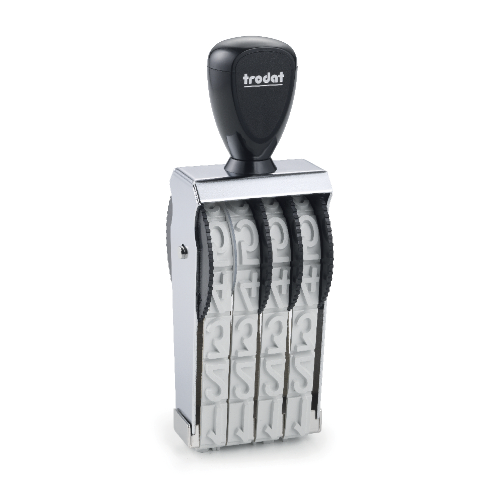 Size No. 6 Number Stamps - 3/4&quot; Character Height