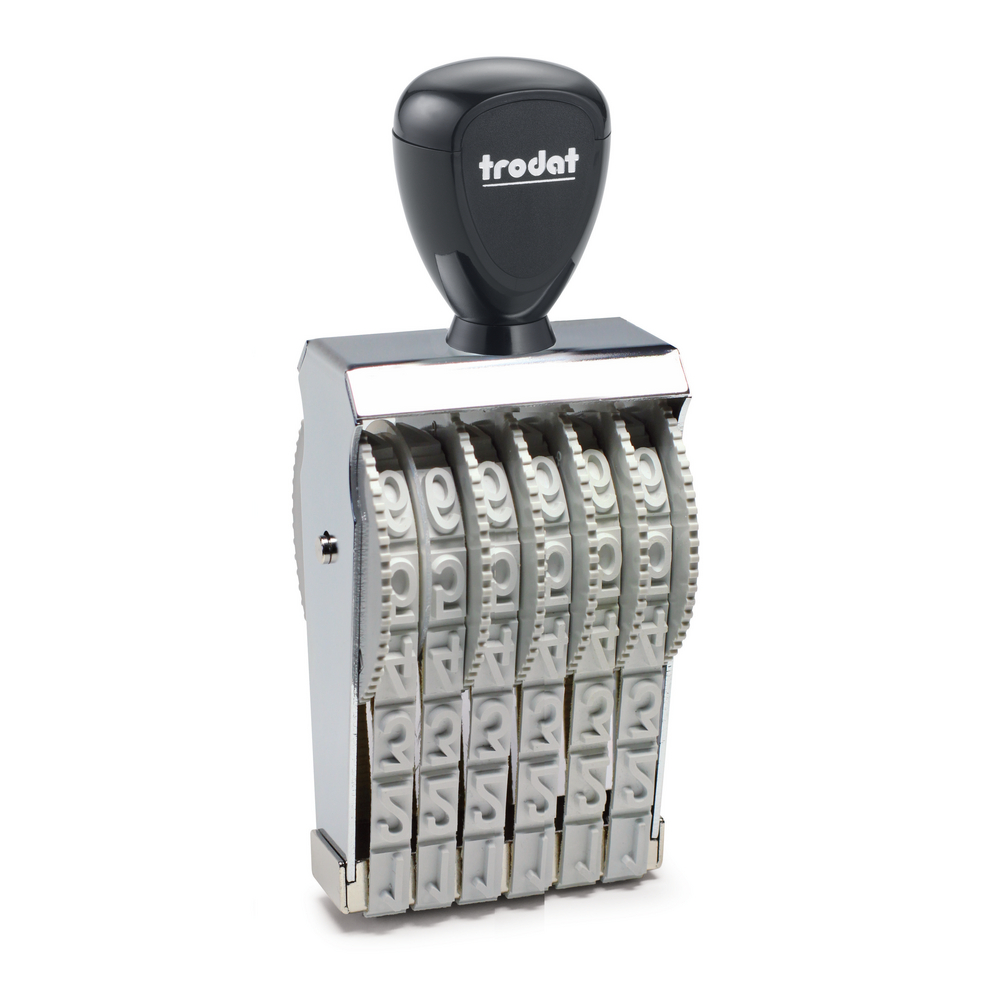 Size No. 4 Number Stamps - 1/2&quot; Character Height