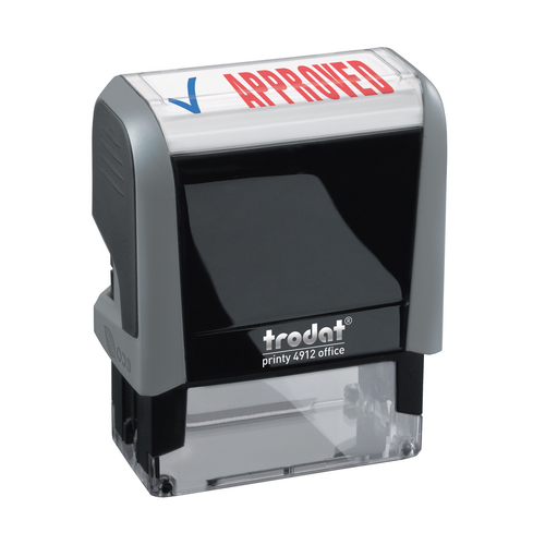 4912 Two Color Stock Stamp - APPROVED