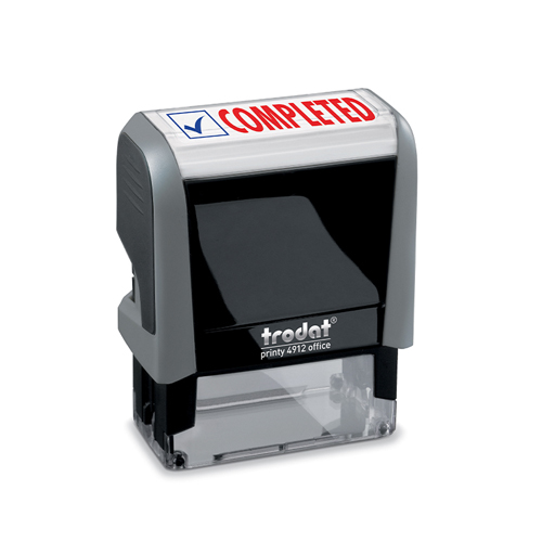 4912 Two Color Stock Stamp - COMPLETED