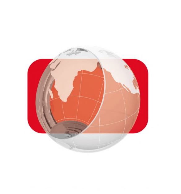 Crystal Globe Paperweight