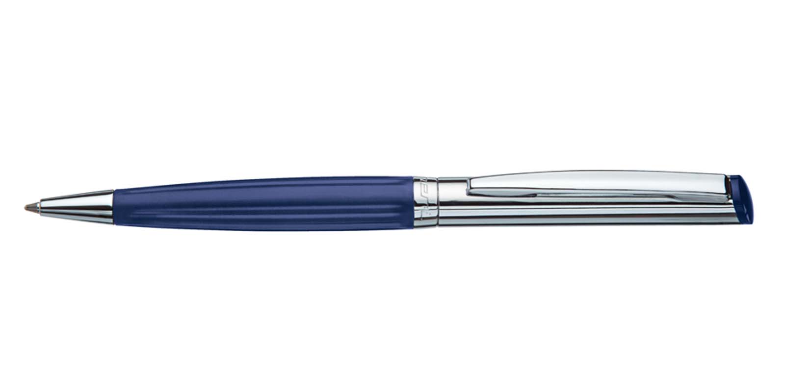 Heri 6231 Blue &amp; Silver Stamp Pen