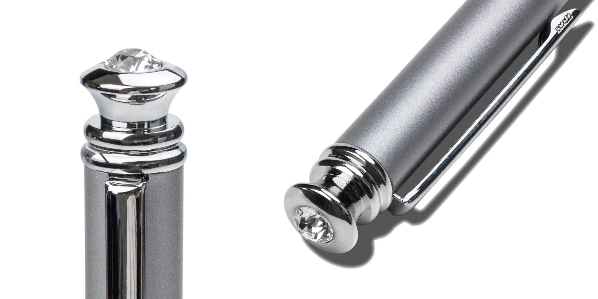 Heri 3400 Silver with Swarovski Stamp Pen