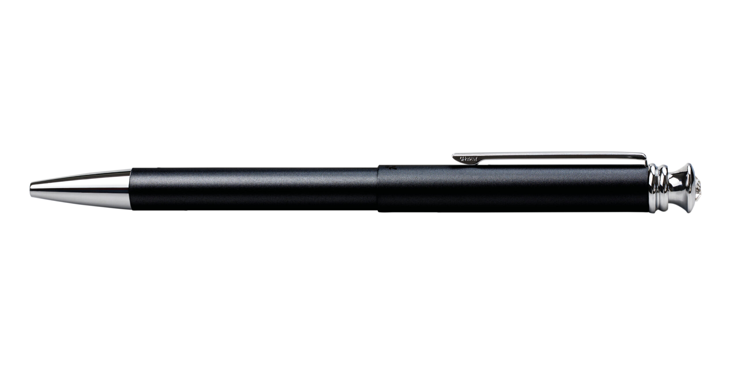 Heri 3402 Black with Swarovski Stamp Pen
