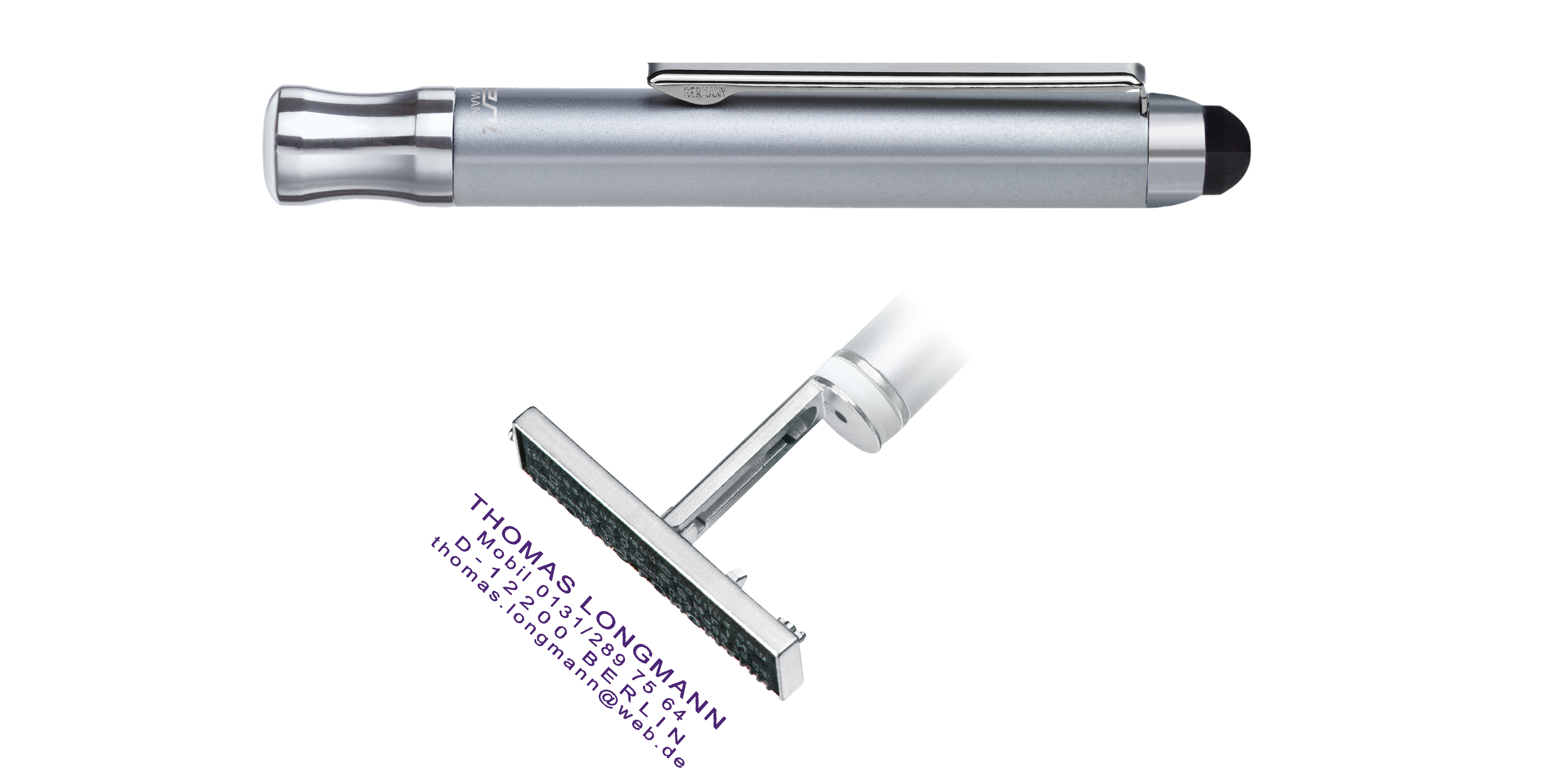 Heri 2100 Travel Stamp Silver