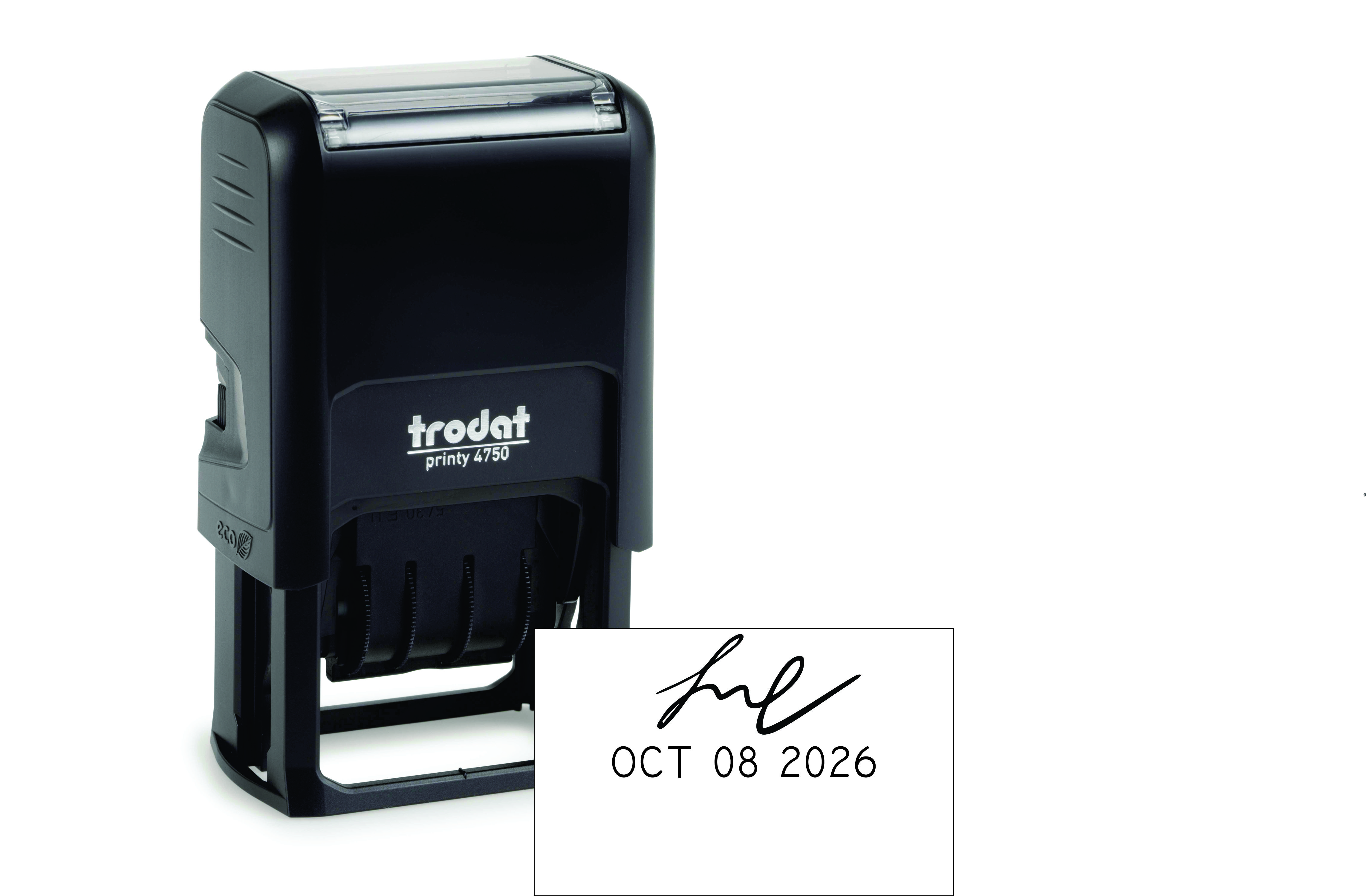 Sign &amp; Date Stamp