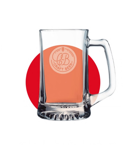 14 oz. Beer Mug with Handle