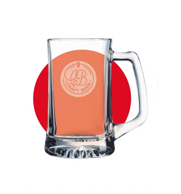 25 oz. Beer Mug with Handle